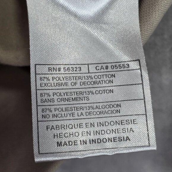 Womens Nike Beige Patterned Panels Jacket Full Zip Polyester Cotton Blend Size M - Picture 4 of 10